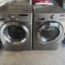 LG Washer And Electric Dryer 