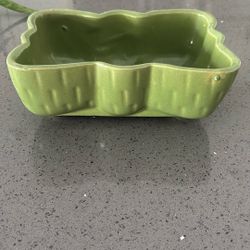 Planter - Green Glass