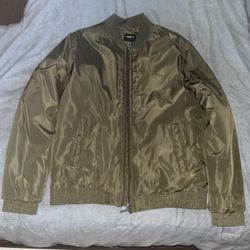 Forever 21 Olive Green Bomber Jacket