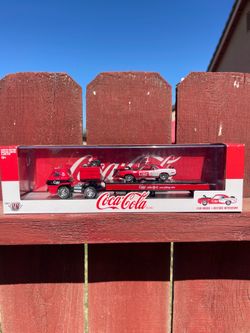 M2 Machines Coca-Cola Dodge L600 and Plymouth Cuda