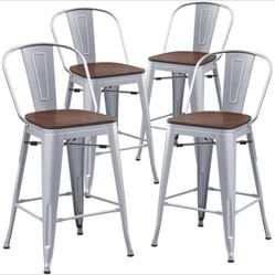 24 Inch Bar Stools - Pristine Condition