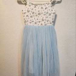 Girls Dress Light Blue 