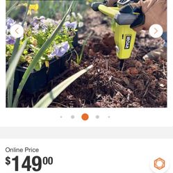 ONE+ 18V Cordless Earth Auger with 3 in. Bit (Tool Only)