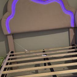 Twin Bed Frame Cloud LED Lights