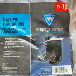 New West Chester Back PVC Plain Toe Boot