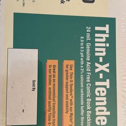 Thin-X-Tenders Comic Book Backing Boards