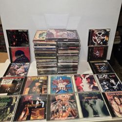HUGE LOT OF 65 CDR CD METAL / ROCK RECORDINGS LIVE RARE SEE PICTURES
