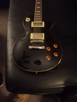 Epiphone Standard Black Les Paul 
