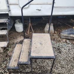Rv Steps With Rail
