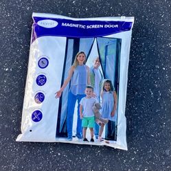 Magnetic Screen Door ,Keep Bugs Out 