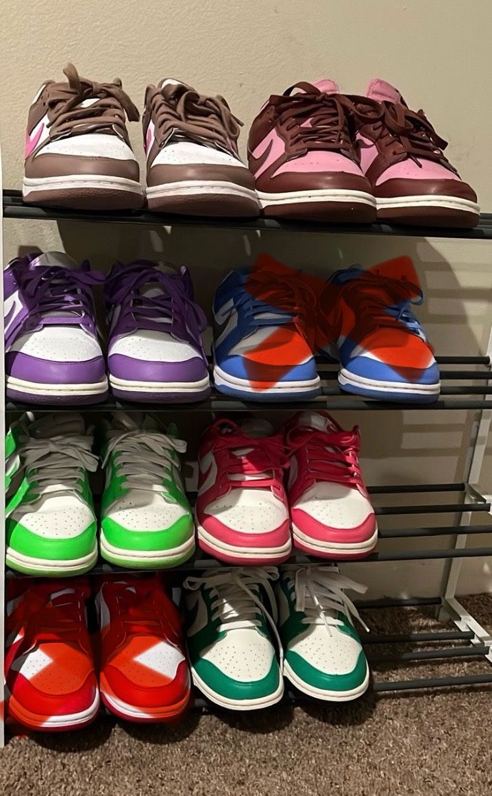 Dunks, Air Force 1, Jordan 1