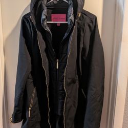 Betsey Johnson Double Layer Jacket. Size L