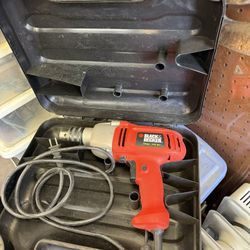 Black And Decker 6 Amp Drill