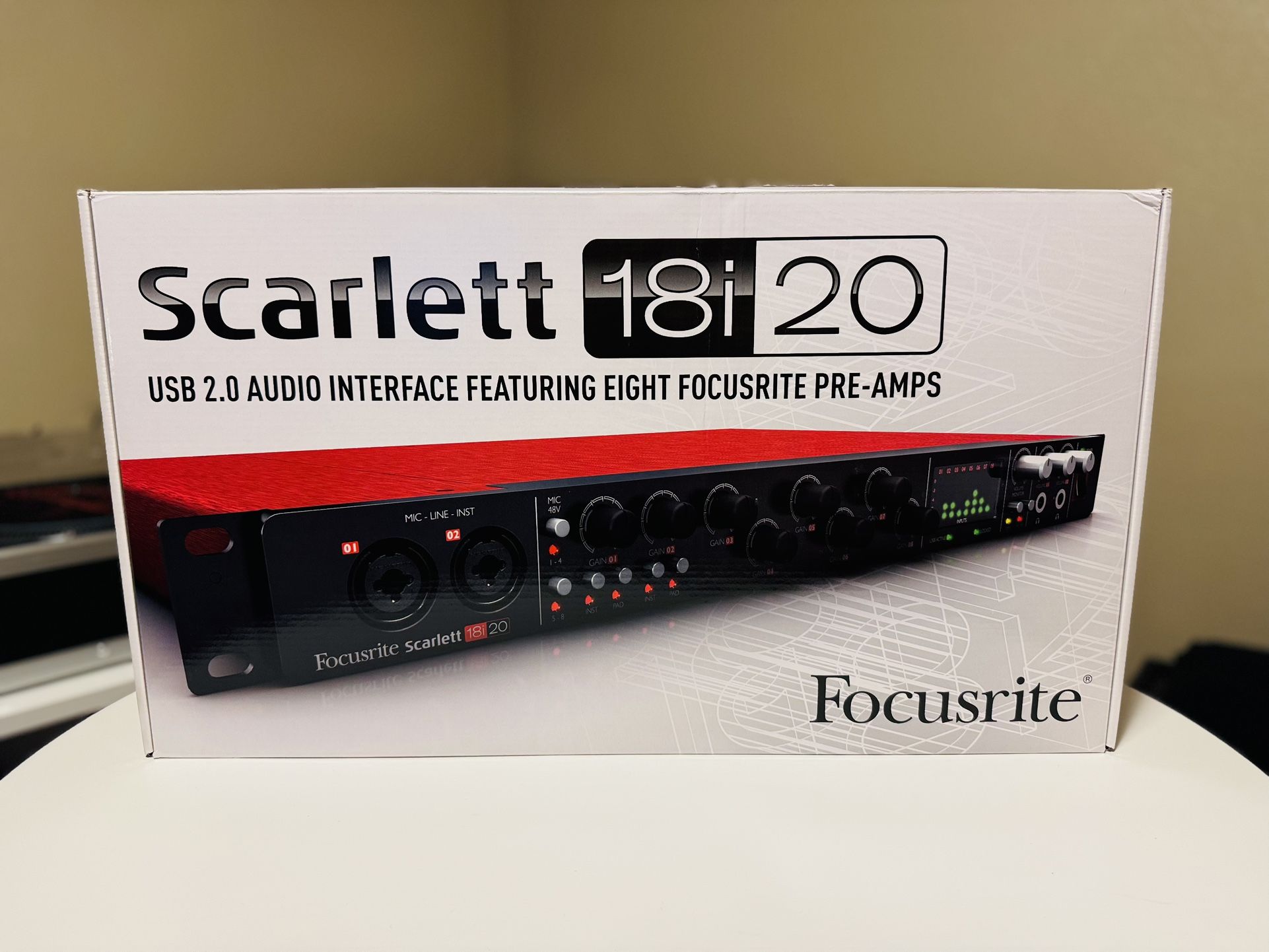 Focusrite Scarlett 18i20 - Audio Interface - Near Mint Condition