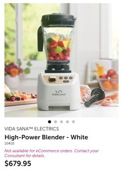 Vida Sana High-Power Blender White