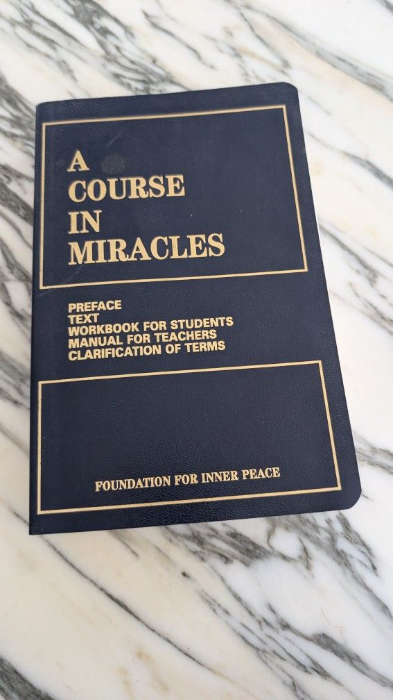 Course in Miracles Foundation Inner Peace Schucman Thetford Paperback