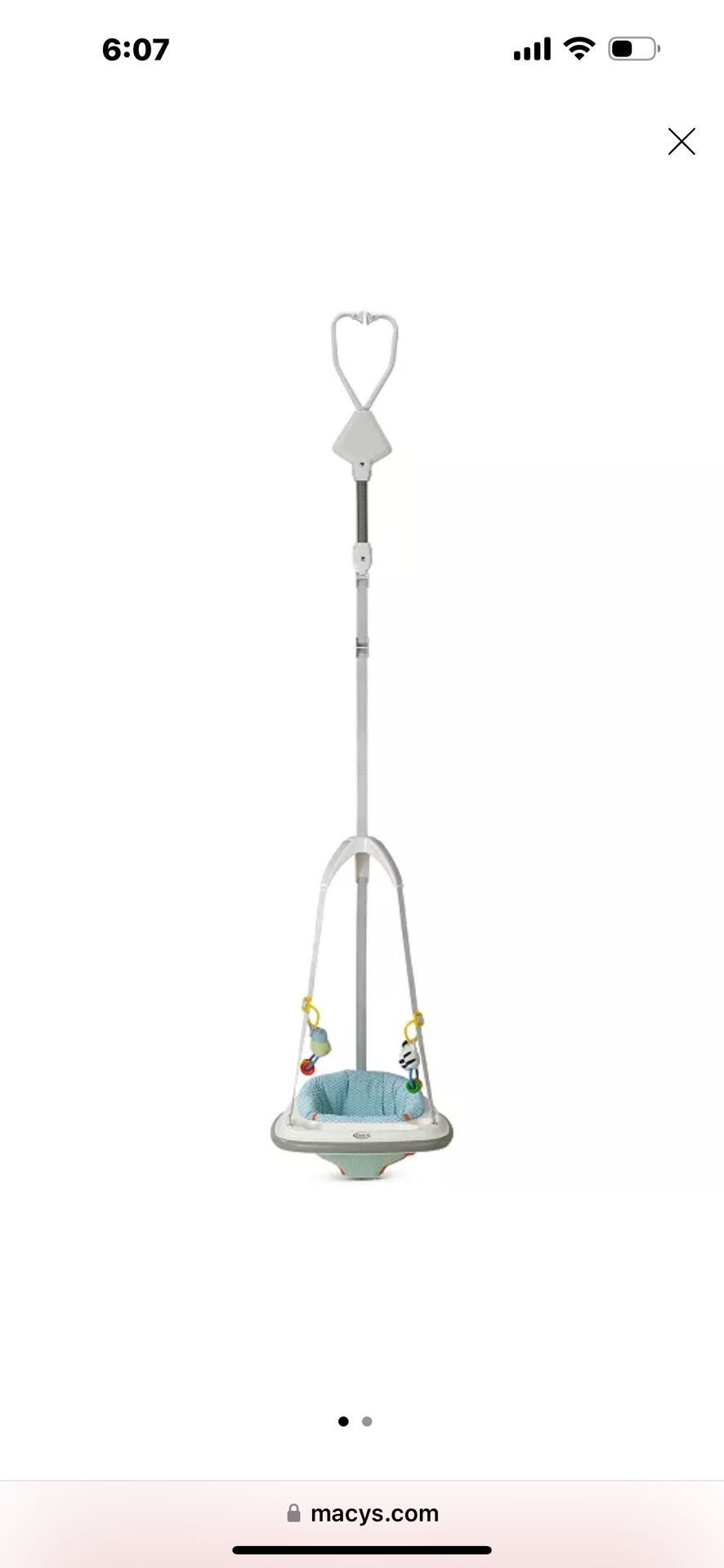 Graco Bouncer For Doorway
