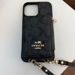 iPhone 13 Pro Max Coach Phone Case