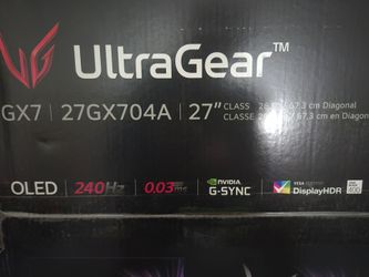 LG 27GX704A 1440p Oled Gaming Monitor