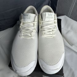 Supra White Men’s Shoes Size 11.5