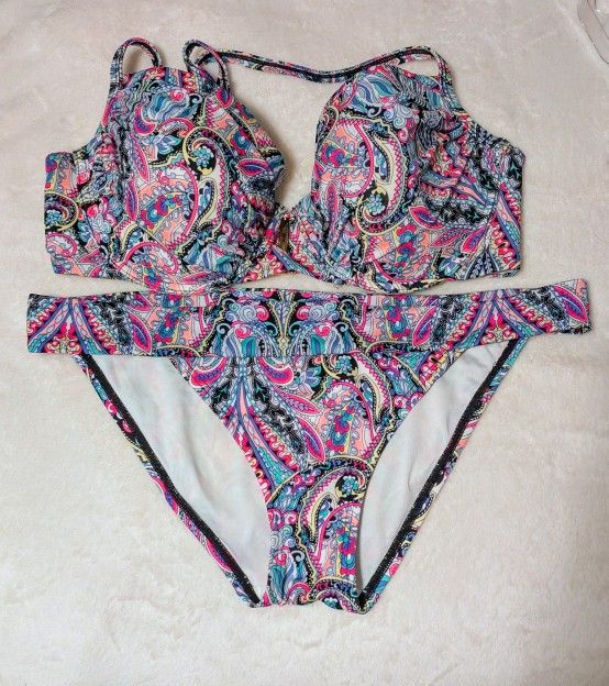 Bikini Victoria Secret Bikini Set 36D Top Medium Bottom
