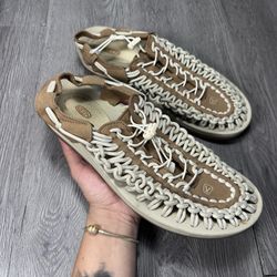 Keen Uneek Size 11 Women’s Paracord Tan Sport Sandals