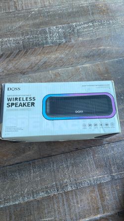 DOSS Waterproof Portable Wireless Speaker Brand New