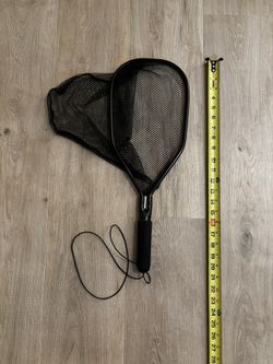 Fishing Landing Net with Rubber Mesh (Like new)
