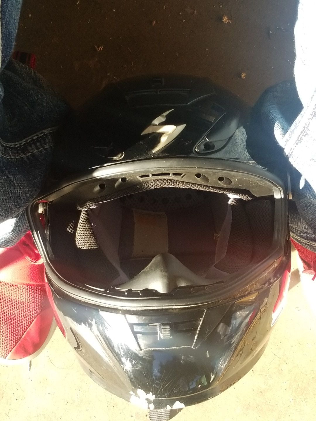 Fuel motor cycle helmet