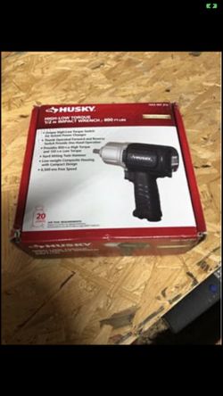 Husky 1/2 Inch Impact Wrench