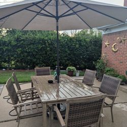 8 PC Patio Dining Set