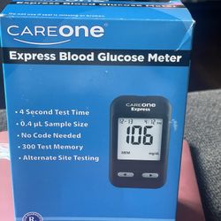 CareOne Express Blood Glucose Meter