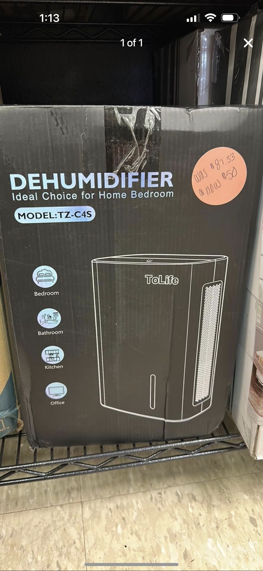 ToLife Dehumidifier