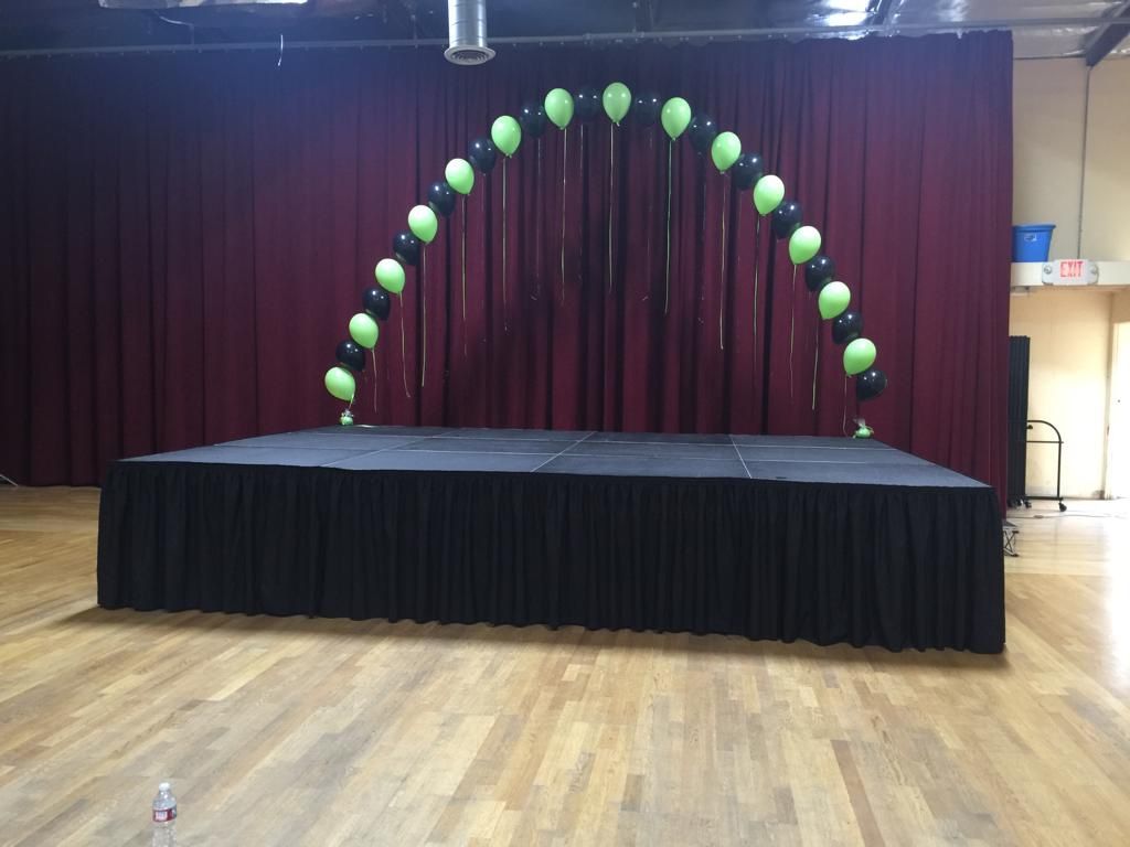Stage / tarima, Zumba, danza eventos