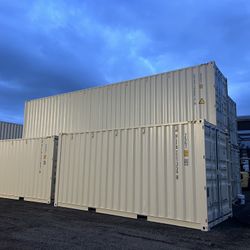 20 FOOT 1-TRIP HIGH CUBE CARGO SHIPPING CONTAINER 