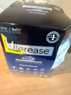 AllerEase Maximum King Mattress Protector ā Open Box ā $45