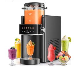 Slushie Machine, Frozen Drink & Soft Serve Ice Cream Maker, 6 Presets - Brand New