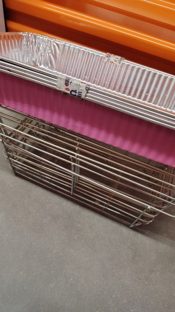 Serving Tray W/Rack & Pan