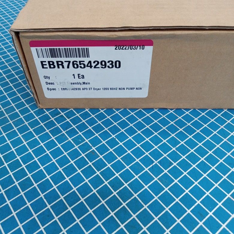 LG Dryer Electronic Control Board EBR(contact info removed)0