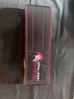 Dark Iron Fitness Leather Weightlifting Belt