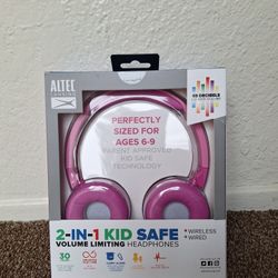 Kids Headphones 2 In 1