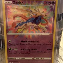 Zacian 082/185 Amazing Rare - 2020 Pokemon Vivid Voltage 