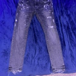 Purple Jeans Skinny Size 36