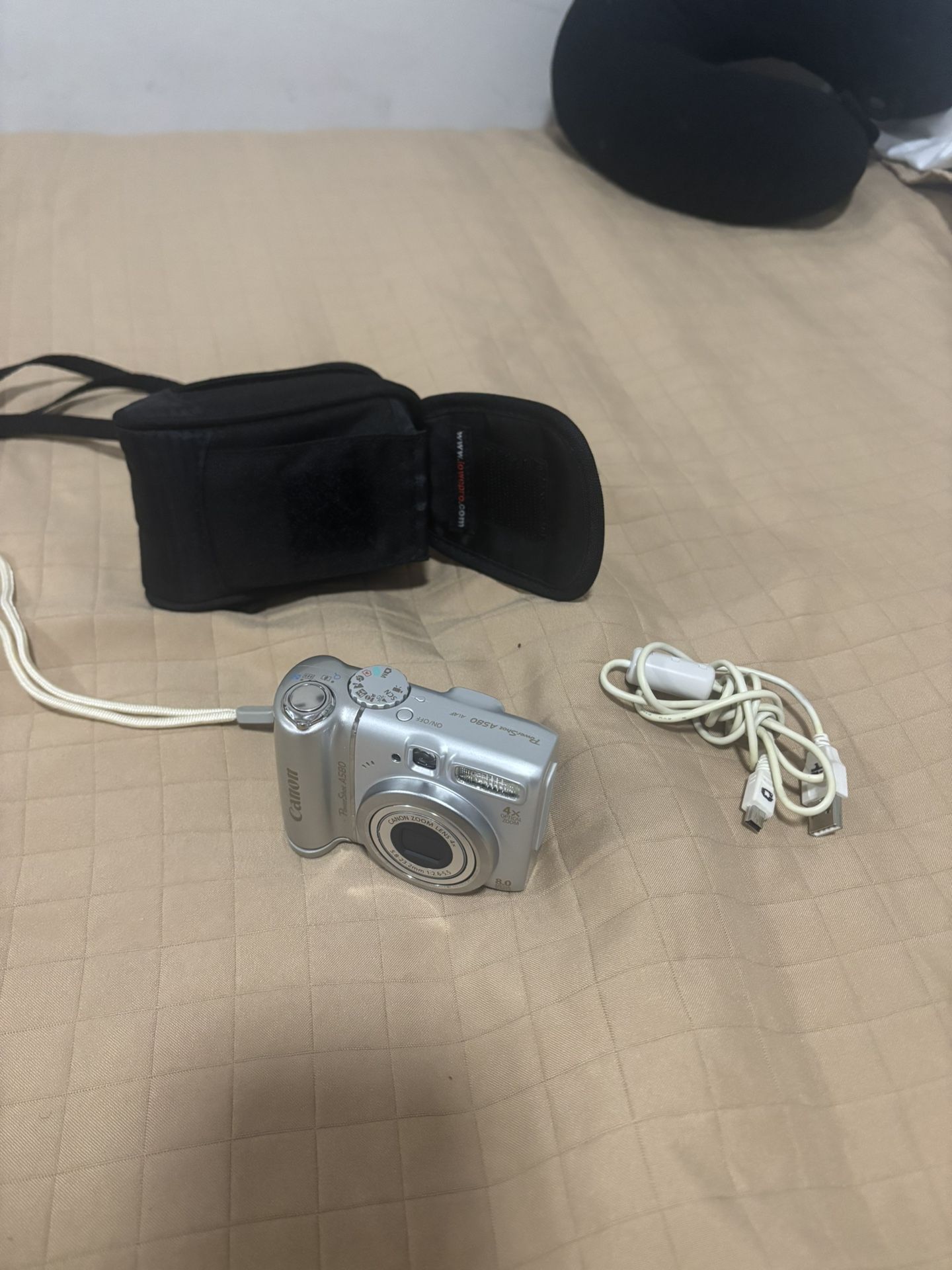 Canon camera. Fairly New. Camera case and charger.
