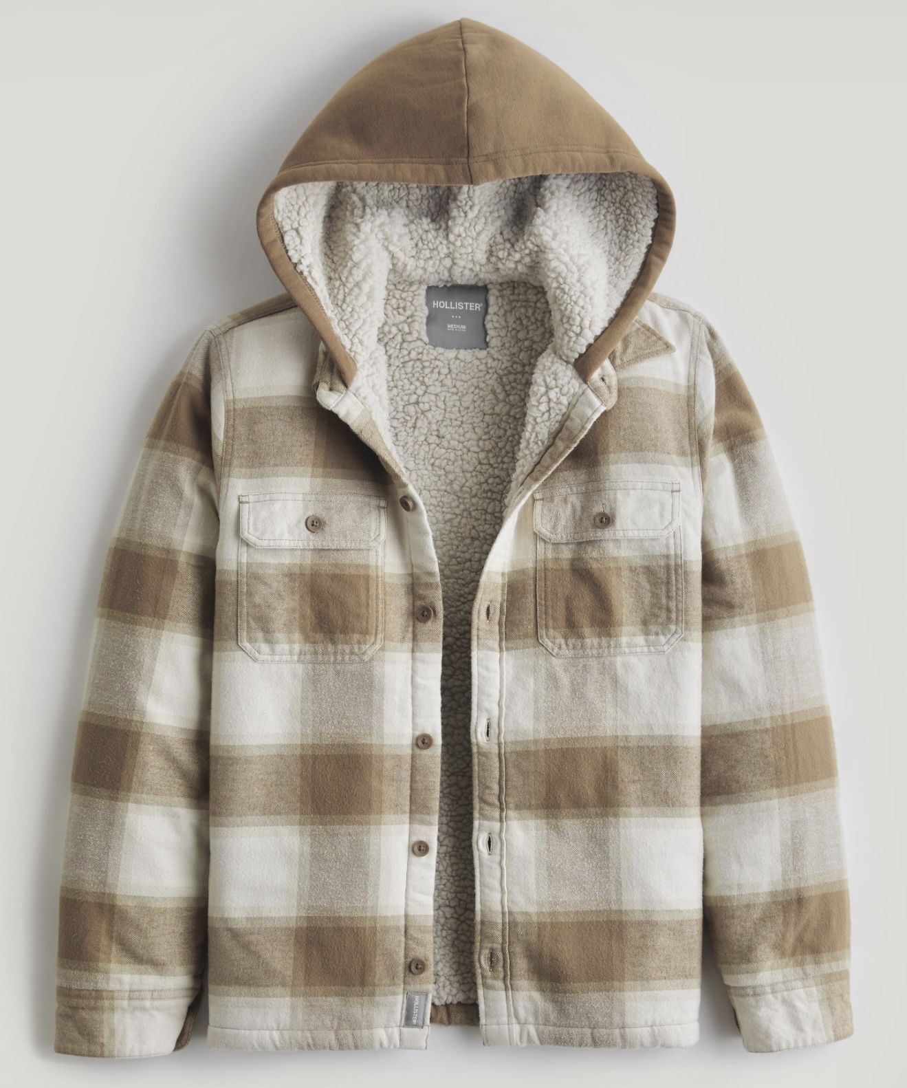 Hollister Plaid Flannel Jacket
