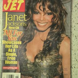 Janet Jackson On The Cover Of Jet Magazine  2001