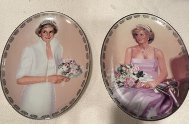 Princess Diana Plates $25 Each 