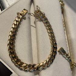 14Kt Italian Gold Bracelet 70 Grams