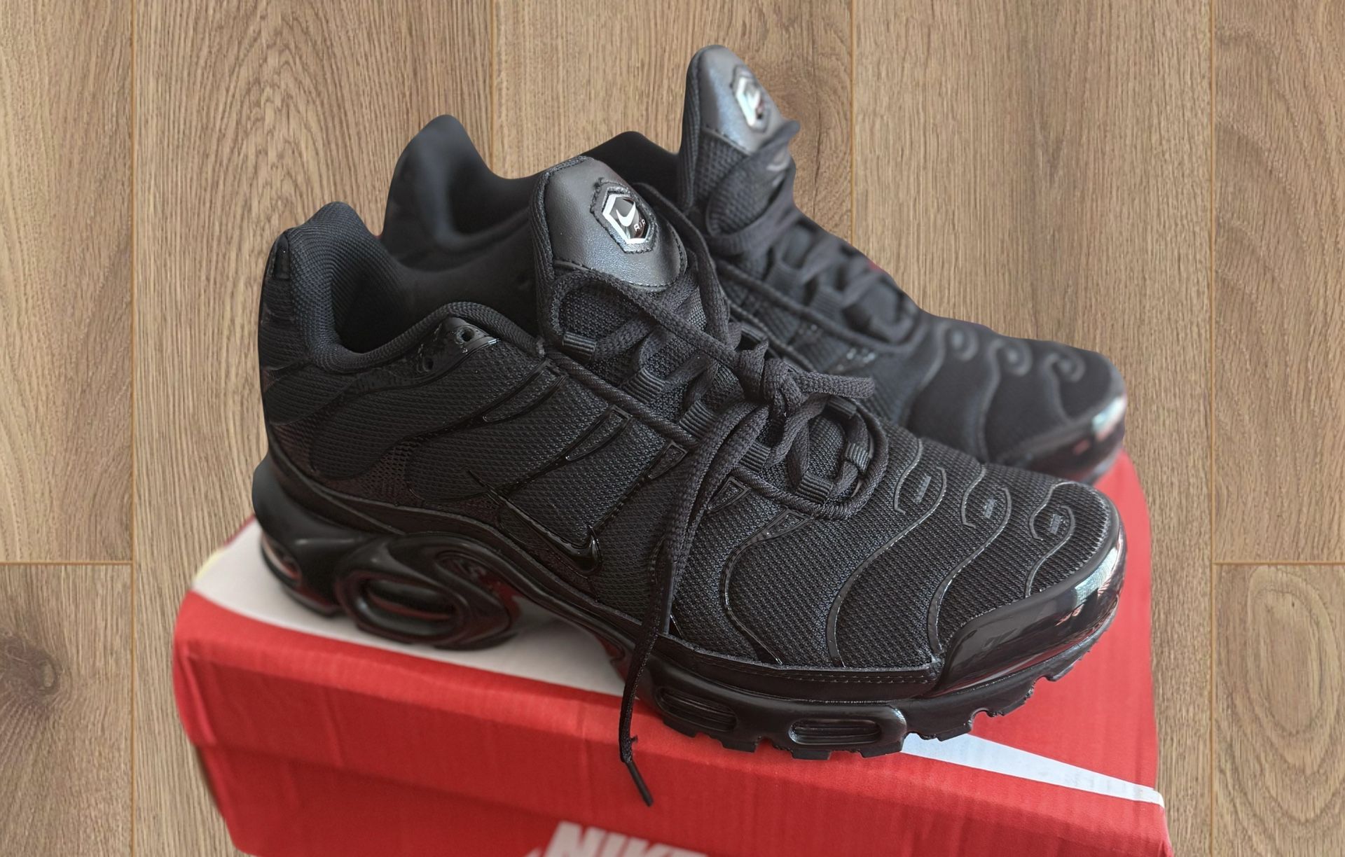 Nike Air Max Plus TN Triple Black Trainers