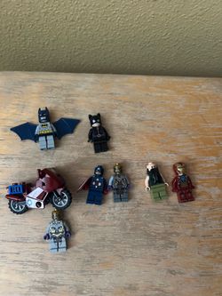 Lego DC and Marvel Superheroes Lot